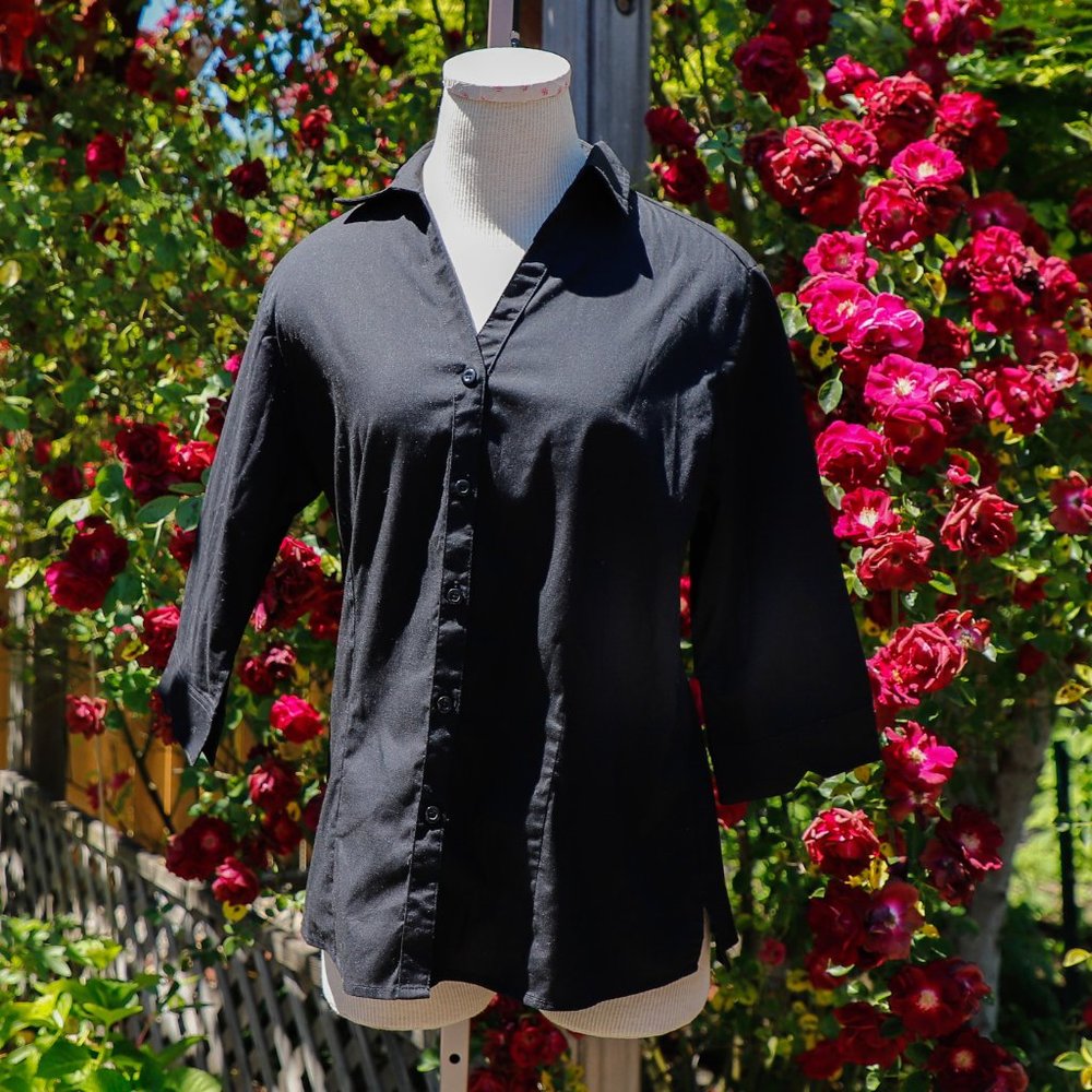 Chef Works Button Up with 3/4 Sleeves